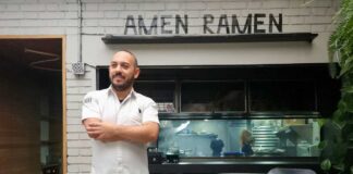 Isaac Monroy, cofundador y chef actual del restaurante Amen Ramen - Cortesía